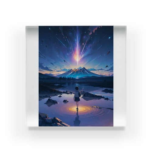 Starlight Journey 〜悠久の星あかりの旅〜　No.3「End of the World」 Acrylic Block