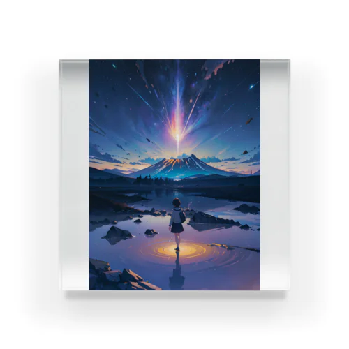 Starlight Journey 〜悠久の星あかりの旅〜　No.3「End of the World」 Acrylic Block