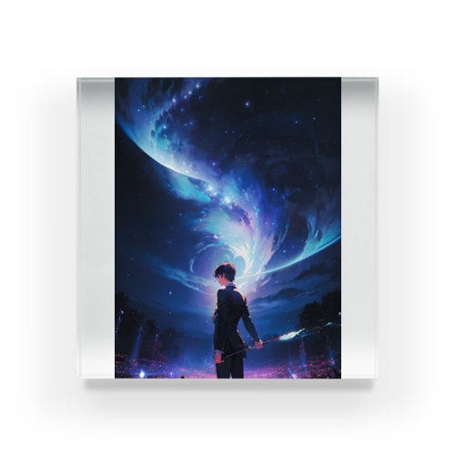 Starlight Journey 〜悠久の星あかりの旅〜　No.2「星絵師」 Acrylic Block