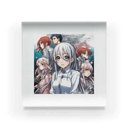 美少女リーダーグッズ Acrylic Block