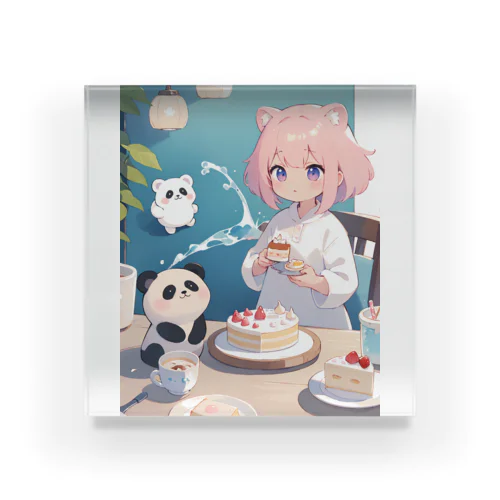 パンダケーキ7 Acrylic Block