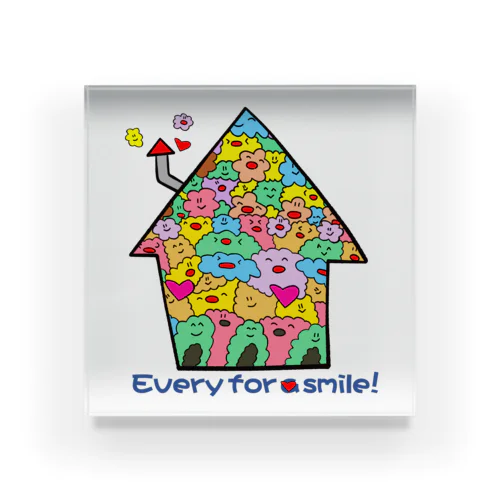 every for a smile Acrylic Block