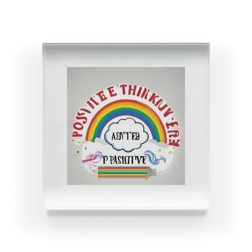 PositiveThinking Acrylic Block