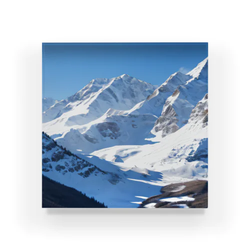 雪山 Acrylic Block