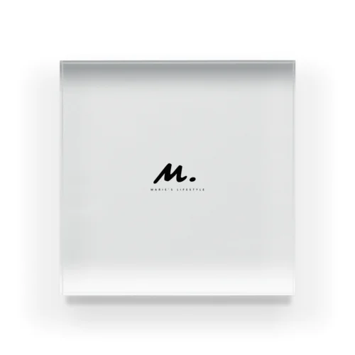 M LifeStyle Acrylic Block