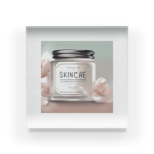 スキンケアクリーム（Skincare Cream） アクリルブロック