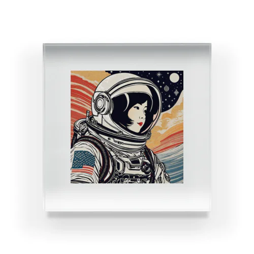 スペース芸子さん Acrylic Block