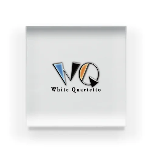 WhiteQuartetto　OFFICIAL GOODS アクリルブロック
