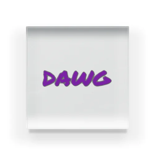 Dawg Acrylic Block