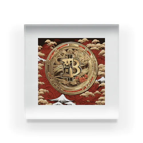 Crypto japan Acrylic Block