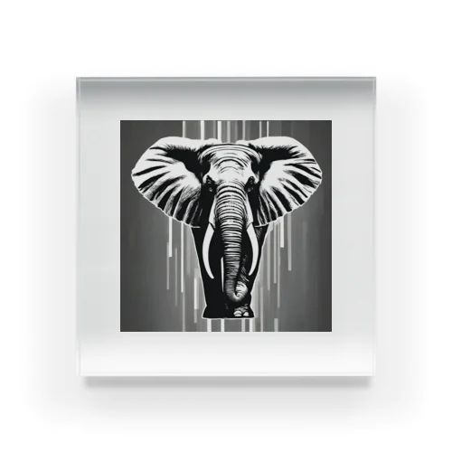 Elephant Acrylic Block