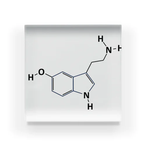 Serotonin Acrylic Block