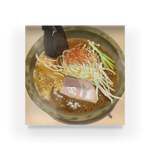 ラーメン2 アクリルブロック