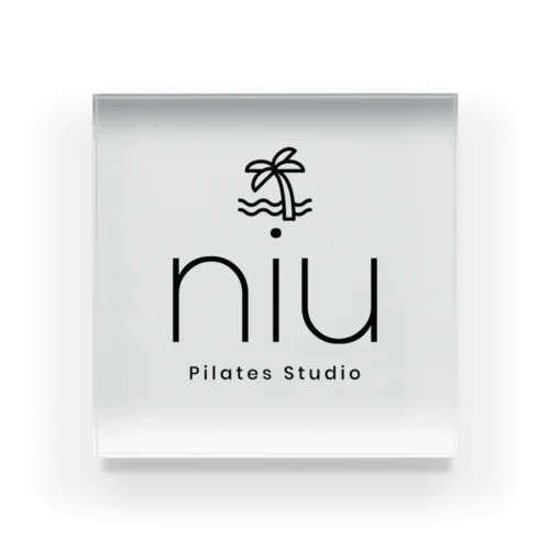 Pilates Studio niu 公式グッズ /ピラティス アクリルブロック