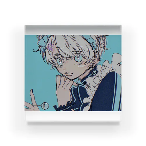 メイドの男の子 Acrylic Block