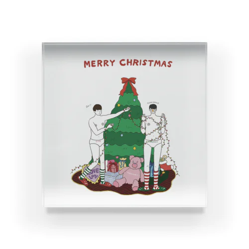 ゴマに／CHRISTMAS Acrylic Block