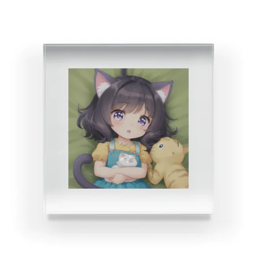 ねこ耳幼女 Acrylic Block