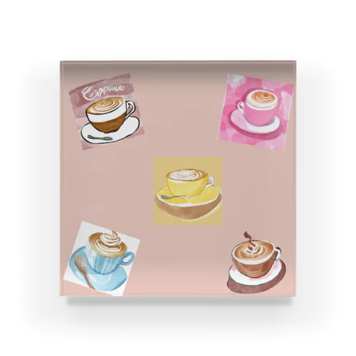 Sweet　cafe Acrylic Block