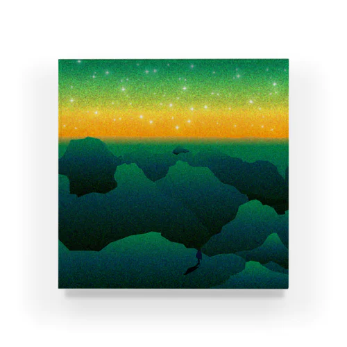  夜のしじま Acrylic Block