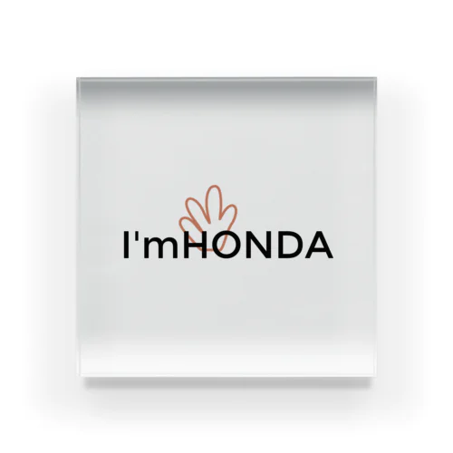 I'mHONDA Acrylic Block