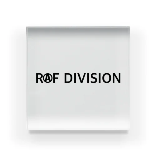 RAF DIVISION with Circle A アクリルブロック