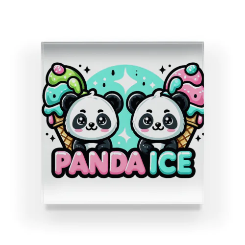 PANDA ICE01 アクリルブロック