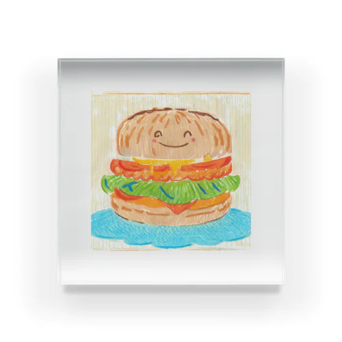 バーガーくん Acrylic Block