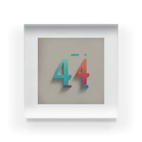 ４４ Acrylic Block