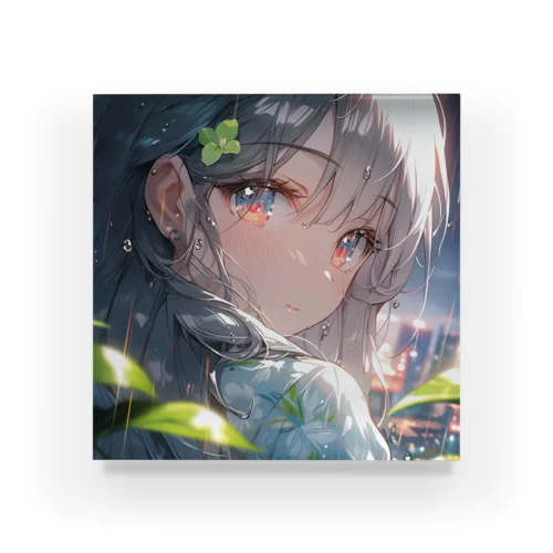 銀髪美女クローズアップシリーズ1 Acrylic Block