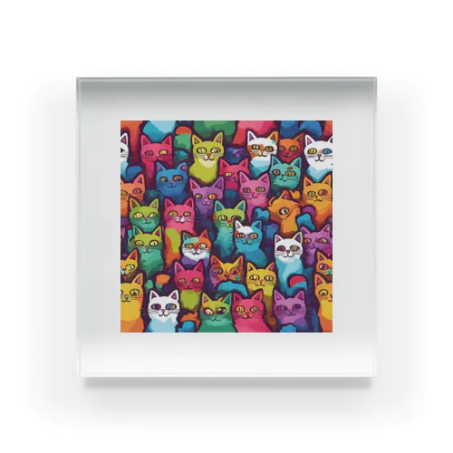 INSANITYcats Acrylic Block