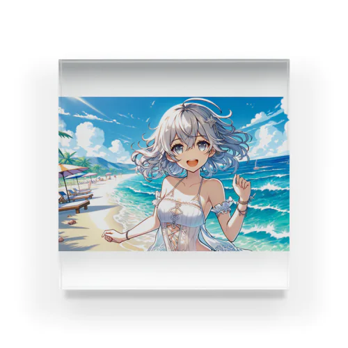 夏の日差し Acrylic Block