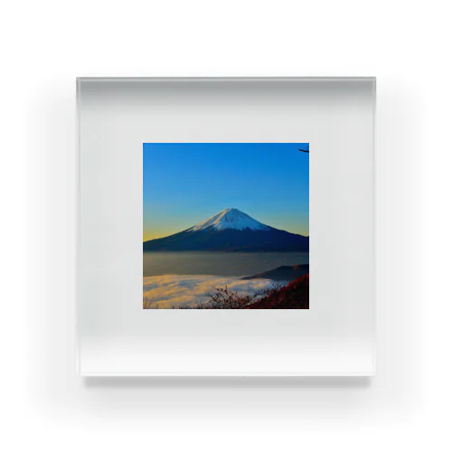 富士山 Acrylic Block