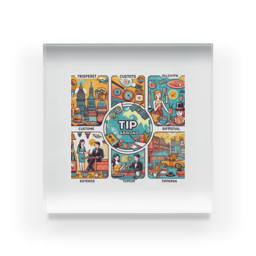 TIP ABROAD Acrylic Block