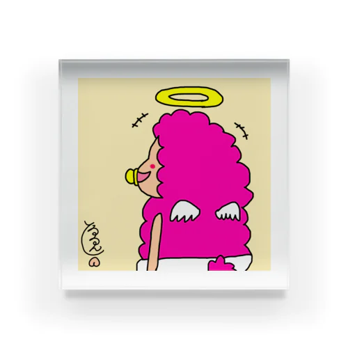 夢羊んbabyえんじぇる Acrylic Block