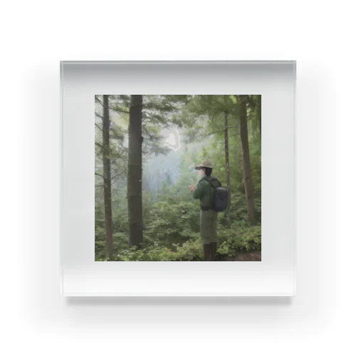 forest ranger Acrylic Block