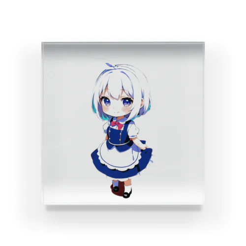 癒しの女の子キャラ Acrylic Block