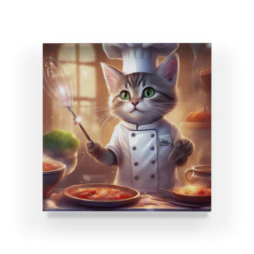 cooking猫 Acrylic Block