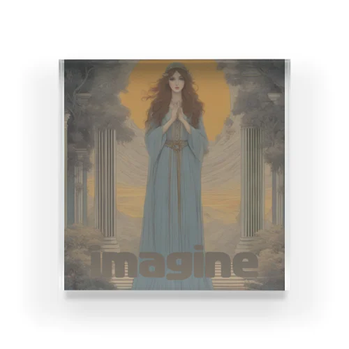 Imagine moonシリーズ Acrylic Block