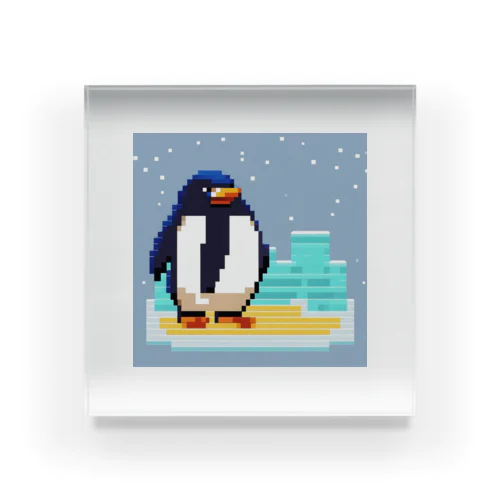 ドット絵のペンギン Acrylic Block