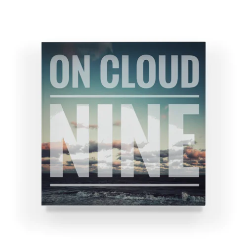 ON CLOUD NINE アクリルブロック