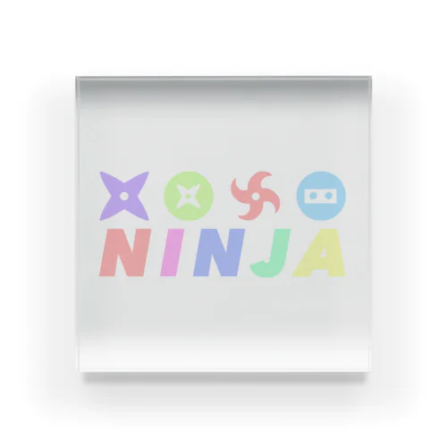 KAPPANGオリジナルブランド「nimja.spring」 アクリルブロック