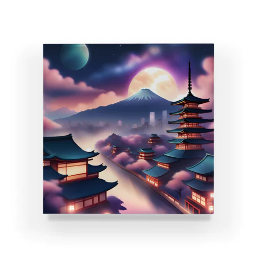 Japan Galaxy Acrylic Block