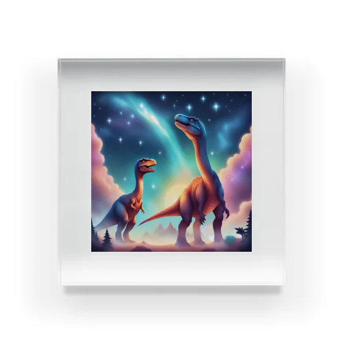 恐竜の星 Acrylic Block