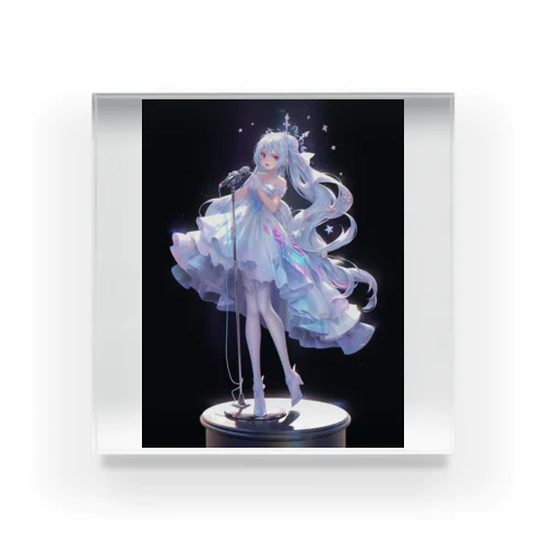 純白のアイドル Acrylic Block