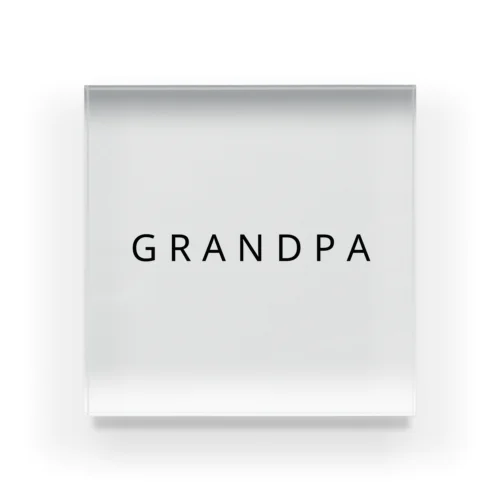 GRANDPA Acrylic Block