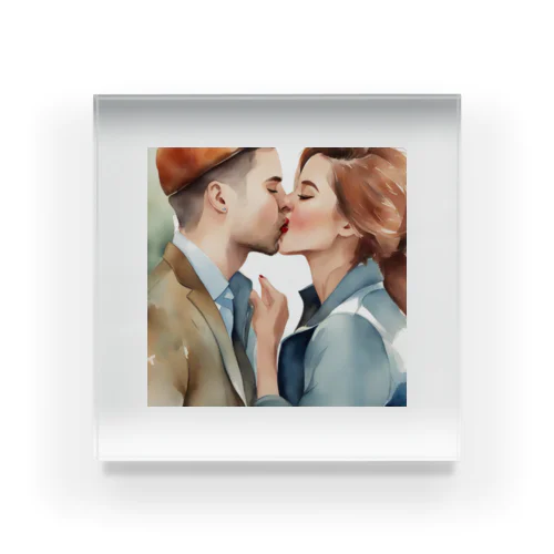 「恋人のキス」 Acrylic Block