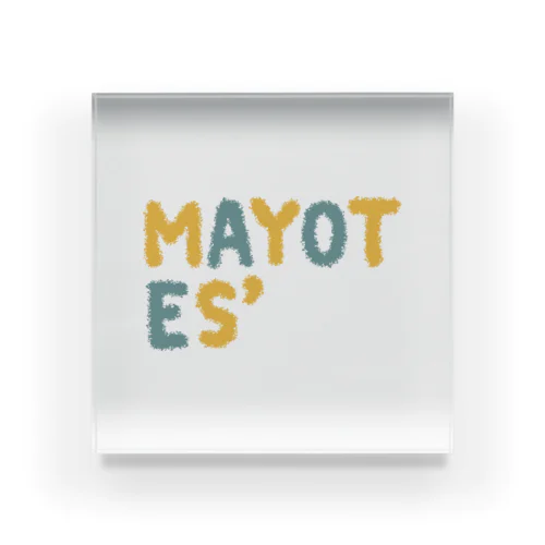 MAYOT ES' アクリルブロック