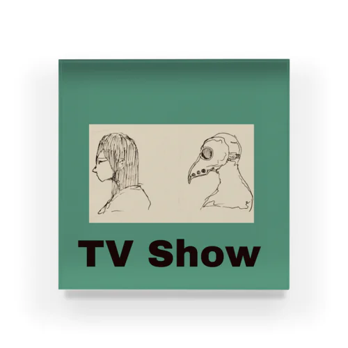 TV Show Acrylic Block