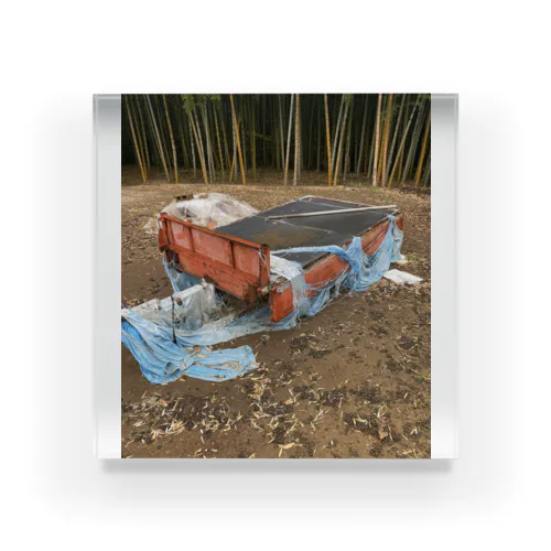 大切に使われてきた農業機械✨ Acrylic Block
