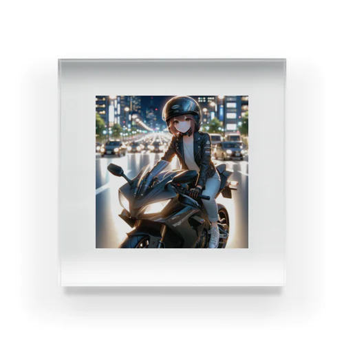 バイク女子ハルカ Acrylic Block